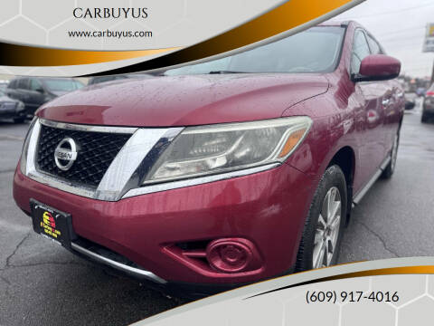 2014 Nissan Pathfinder for sale at CARBUYUS in Ewing NJ