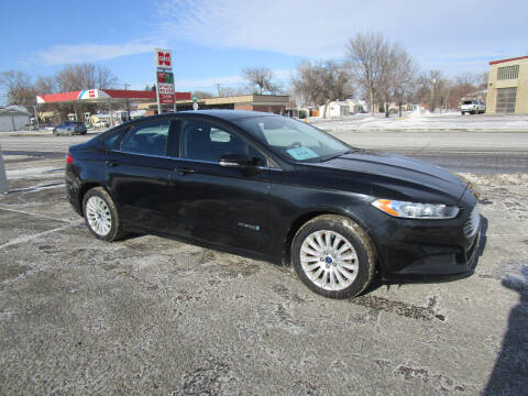 2013 Ford Fusion Hybrid for sale at Padgett Auto Sales in Aberdeen SD