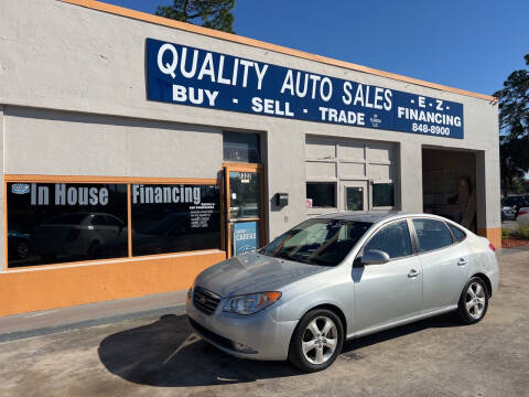 2007 Hyundai Elantra for sale at QUALITY AUTO SALES OF FLORIDA in New Port Richey FL