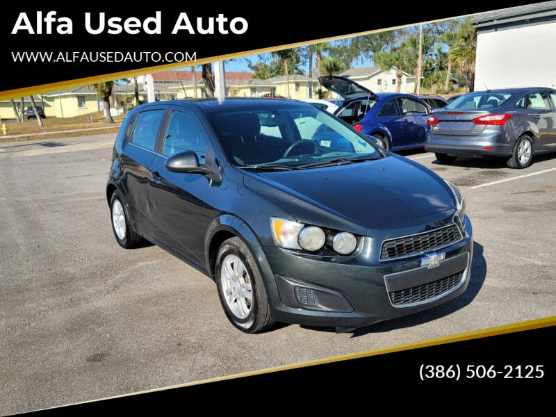 2015 Chevrolet Sonic for sale at Alfa Used Auto in Holly Hill FL