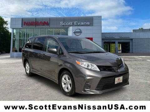 2020 Toyota Sienna for sale at Scott Evans Nissan in Carrollton GA
