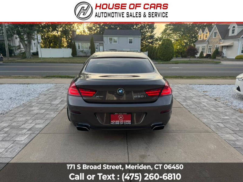 2013 BMW 6 Series 650i xDrive Gran Coupe