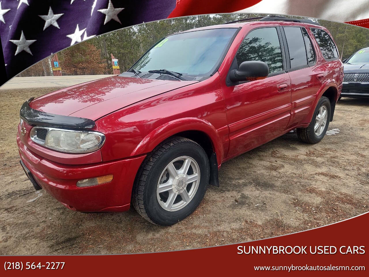 Dk. Red 2002 Oldsmobile Bravada Base AWD 4dr SUV 1