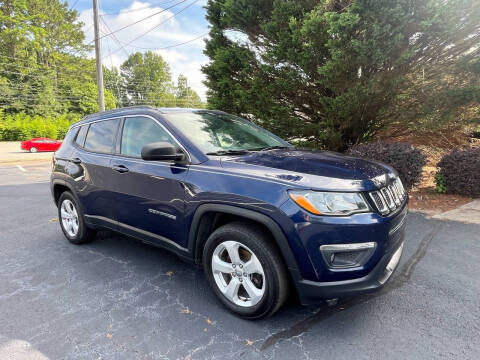 2018 Jeep Compass for sale at GTO United Auto Sales LLC in Lawrenceville GA