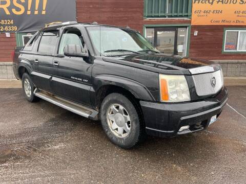 2005 Cadillac Escalade EXT for sale at H & G AUTO SALES LLC in Princeton MN