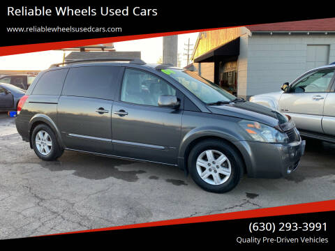 2004 Nissan Quest for sale at Reliable Wheels Used Cars in West Chicago IL