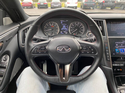 2023 Infiniti Q50 Red Sport 400