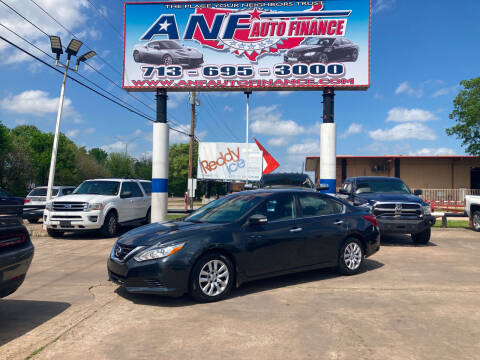 2018 Nissan Altima for sale at ANF AUTO FINANCE in Houston TX
