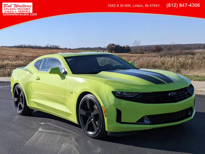 2019 Chevrolet Camaro for sale at Bob Walters Linton Motors in Linton IN