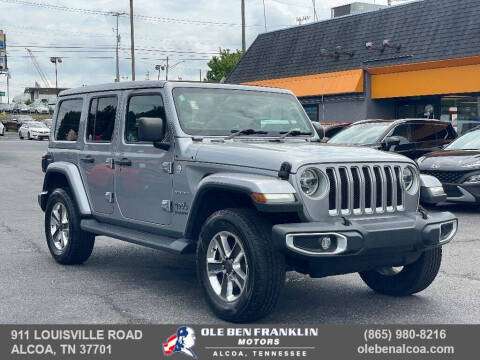 2021 Jeep Wrangler Unlimited for sale at Ole Ben Franklin Motors KNOXVILLE - Alcoa in Alcoa TN