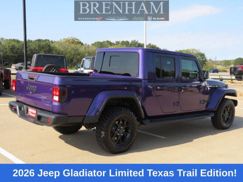 2026 Jeep Gladiator Texas Trail