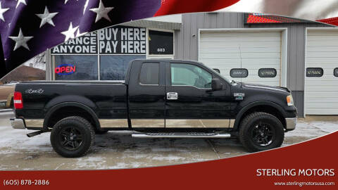 2007 Ford F-150 for sale at STERLING MOTORS in Watertown SD