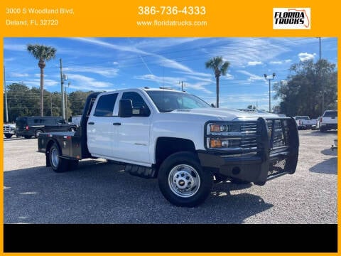 2018 Chevrolet Silverado 3500 HD Crew Cab for sale at FLORIDA TRUCKS in Deland FL