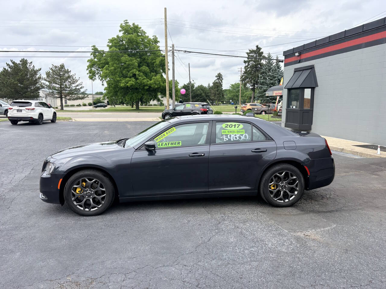 Gray 2017 Chrysler 300 S AWD S 4dr Sedan 2