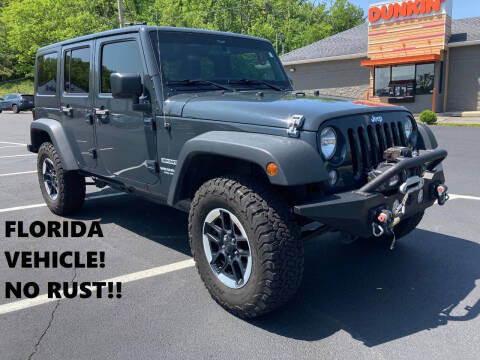 2017 Jeep Wrangler Unlimited for sale at Borderline Auto Sales in Loveland OH