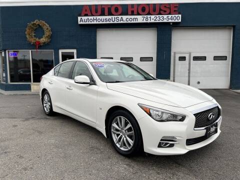 2015 Infiniti Q50 for sale at Auto House USA in Saugus MA