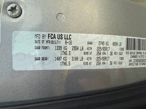 2016 Dodge Grand Caravan SE Plus