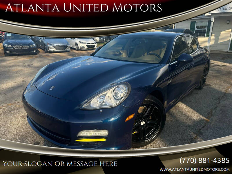 2010 Porsche Panamera for sale at Atlanta United Motors in Jefferson GA