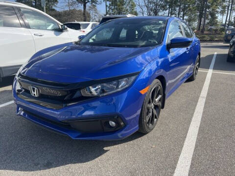 2020 Honda Civic for sale at PHIL SMITH AUTOMOTIVE GROUP - SOUTHERN PINES GM in Southern Pines NC