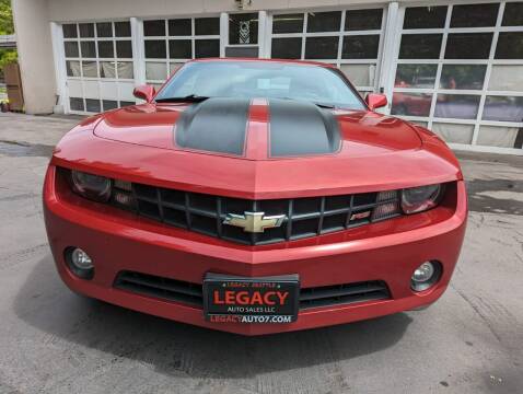 2013 Chevrolet Camaro for sale at Legacy Auto Sales LLC in Seattle WA