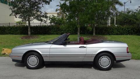1988 Cadillac Allante for sale at Premier Luxury Cars in Oakland Park FL