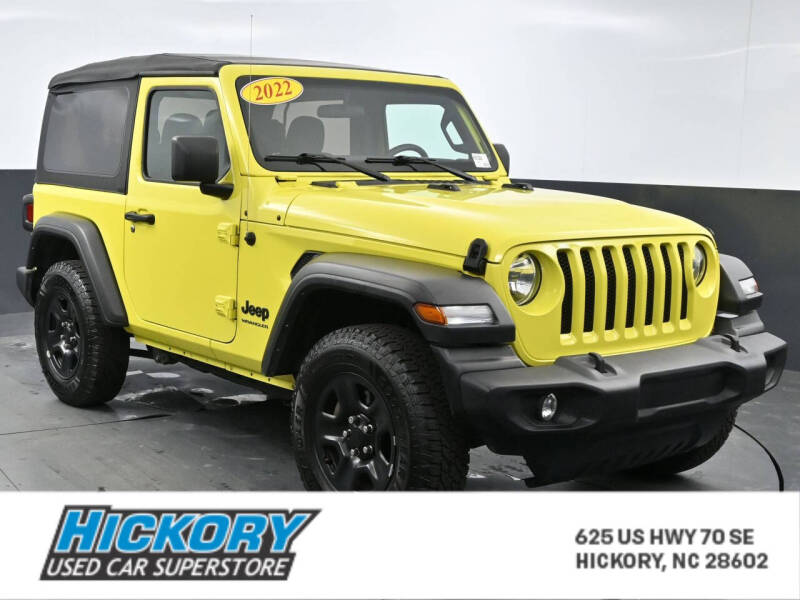 2022 Jeep Wrangler for sale at Hickory Used Car Superstore in Hickory NC