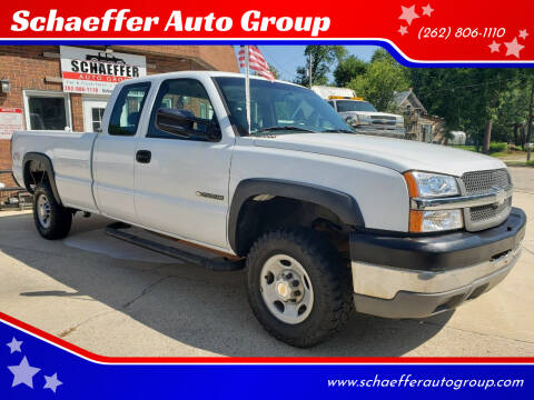 2004 Chevrolet Silverado 2500HD for sale at Schaeffer Auto Group in Walworth WI