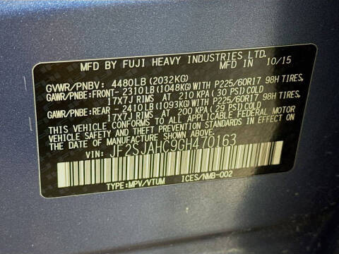 2016 Subaru Forester 2.5i Limited