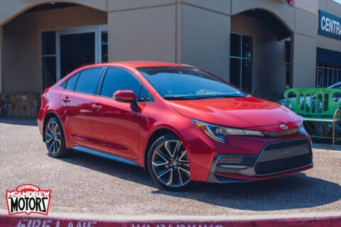 2021 Toyota Corolla for sale at Mcandrew Motors in Arlington TX