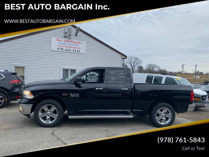2015 RAM 1500 for sale at BEST AUTO BARGAIN inc. in Lowell MA