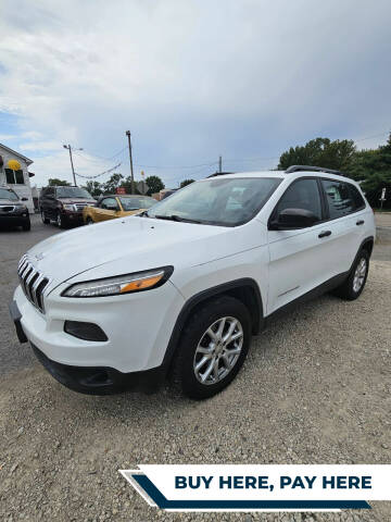 2015 Jeep Cherokee for sale at Marti Motors Inc in Madison IL