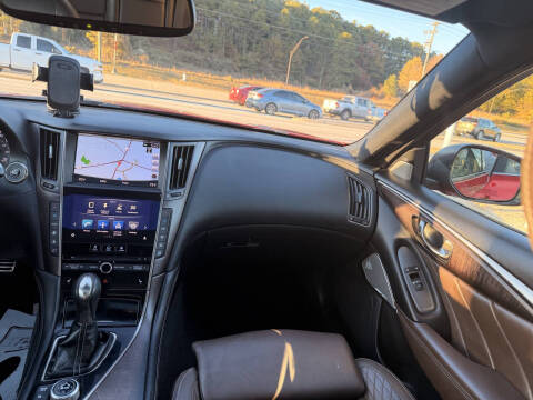 2017 Infiniti Q50 Red Sport 400