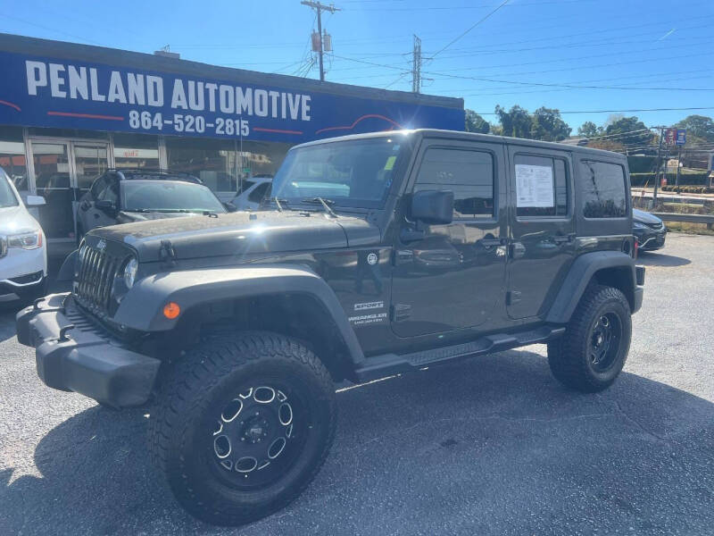 2015 Jeep Wrangler Unlimited Sport