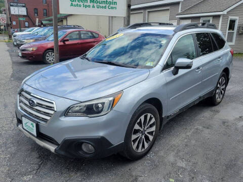 2017 Subaru Outback for sale at Green Mountain Auto Spa and Used Cars in Williamstown VT