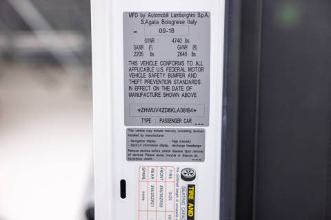 2019 Lamborghini Aventador LP 740-4 S