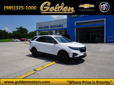 2023 Chevrolet Equinox for sale at GOLDEN MOTORS in Cut Off LA