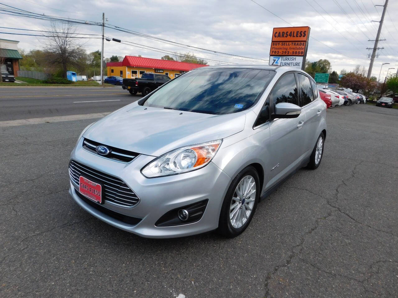 Silver 2016 Ford C-MAX Hybrid SEL SEL 4dr Wagon 1