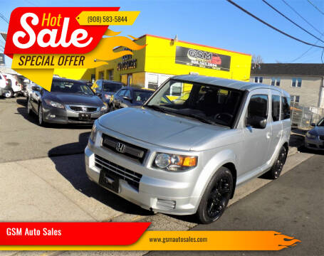 2007 Honda Element for sale at GSM Auto Sales in Linden NJ