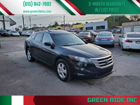 2012 Honda Crosstour for sale at Green Ride Inc in Nashville TN