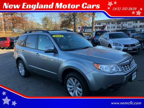 2011 Subaru Forester for sale at New England Motor Cars in Springfield MA