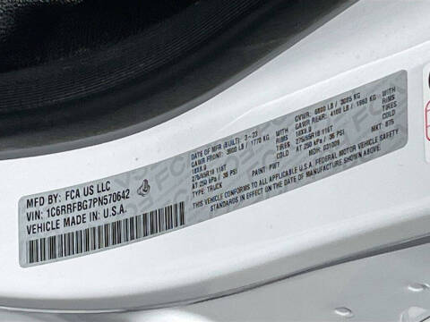 2023 RAM 1500