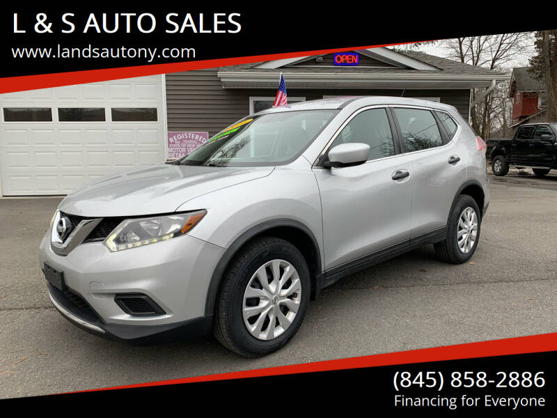2016 Nissan Rogue for sale at L & S AUTO SALES in Port Jervis NY