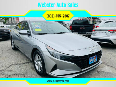 2021 Hyundai Elantra for sale at Webster Auto Sales in Somerville MA