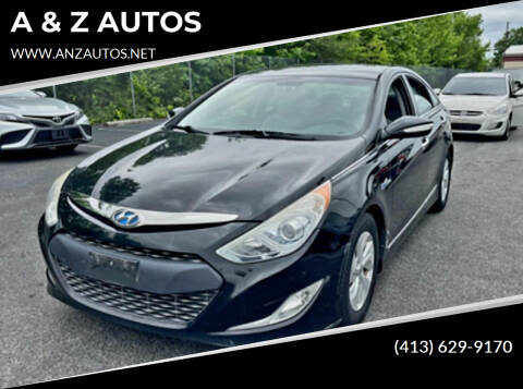 2013 Hyundai Sonata Hybrid for sale at A & Z AUTOS in Westfield MA