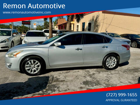 2013 Nissan Altima for sale at Remon Automotive in Saint Petersburg FL