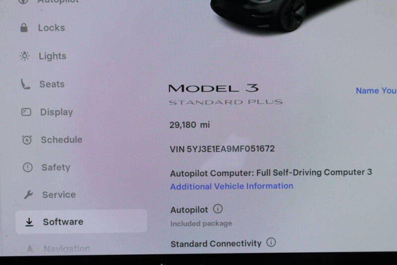 2021 Tesla Model 3 Standard Range Plus