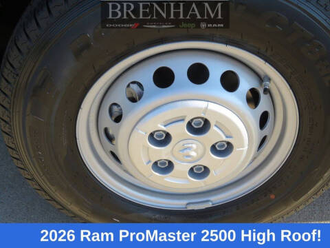 2026 RAM ProMaster