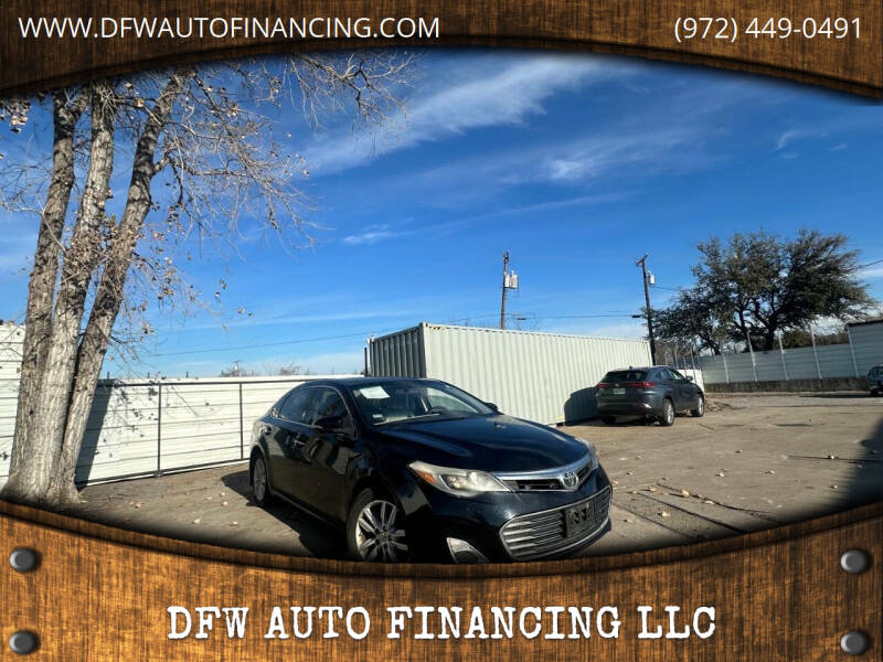 2013 Toyota Avalon for sale at Bad Credit Call Fadi in Dallas TX
