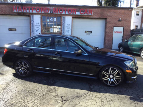2013 Mercedes-Benz C-Class for sale at HARTFORD MOTOR CAR in Hartford CT