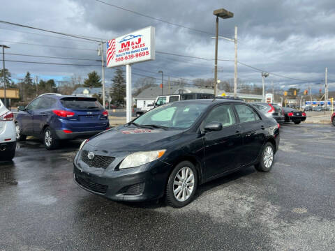 2010 Toyota Corolla for sale at M & J Auto Sales in Attleboro MA